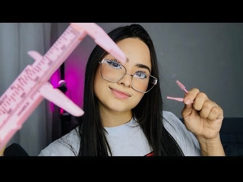 ASMR:FAZENDO SUA SOBRANCELHA!