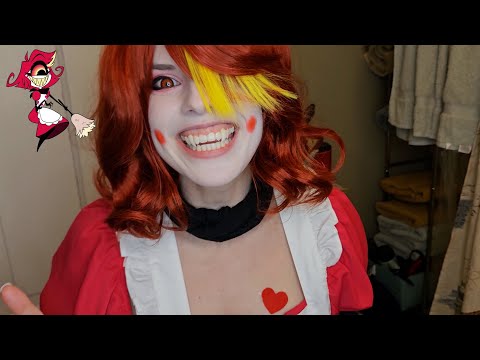 *Not ASMR* GRWM Sylk Cosplays Niffty Hazbin Hotel