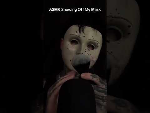 ASMR Showing off my mask #asmr