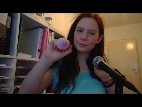 ASMR brushing and plucking away your stress