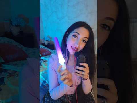 Quale luce preferisci? viola o verde? 💜💚 #asmr #sleep #relax #relaxing #shorts #satisfying #whisper