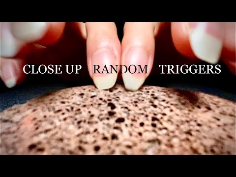👊🏻CLOSEUP RANDOM TRIGGER ASMR👊🏻 Not for Sensitive Ears, Unpredictable Tingle, Camera Tapping