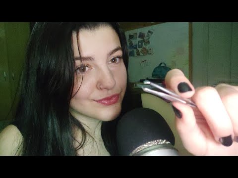 ASMR • amiga tirando sua sobrancelha 🥰 (roleplay)