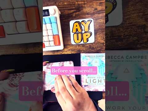 Which message found you? drop a 🤍 to let me know #oraclereading #spiritmessages #asmr
