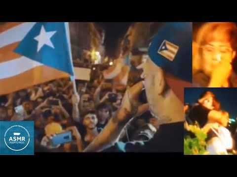 Celebration after Gov. Ricardo Rosello Resigned | First Governor to Resign in Puerto Rico's History.