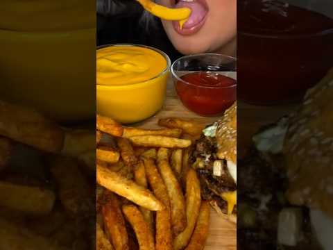 Five Guys Fries #shorts #asmr #eatingshow #fiveguys
