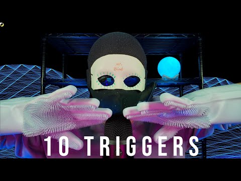 ASMR 10 TRIGGERS TO HELP YOU SLEEP TONIGHT🌙