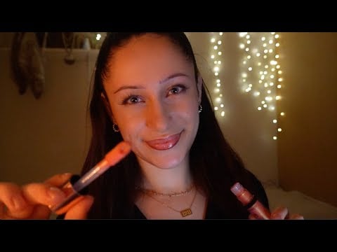 ASMR - girl who's obsessed w you does your lip combo #wlw