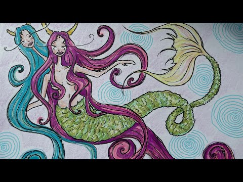Drawing ASMR to put you to sleep like a baby