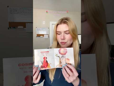 why are these sample packets so tingly🤭 #shorts #asmr #beauty