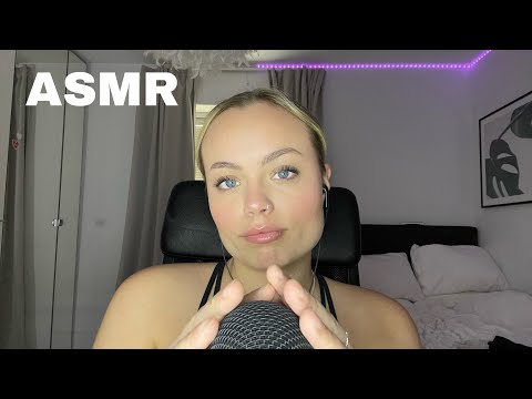 ASMR some tapping, scratching & mouth sounds