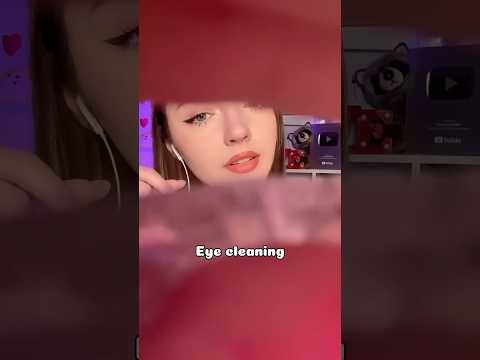 Eye cleaning #asmr #asmrsounds #asmrrelax #asmrtingles #asmrwhispers #asmrsleep #relax #tingles