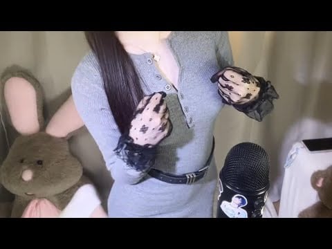 Cute Girl ASMR | Ear Massage + Kisses + Mouth Sounds for Sleep