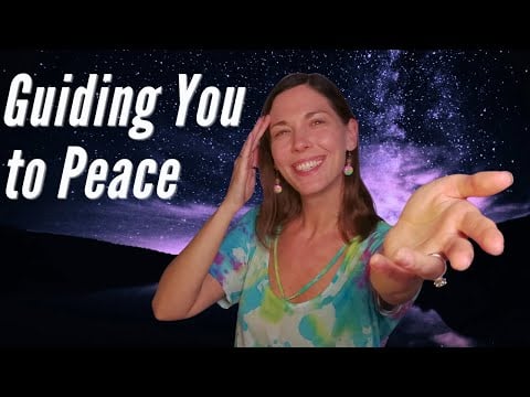ASMR Guided Meditation | Soft Spoken present moment calming meditation for anxiety & depression
