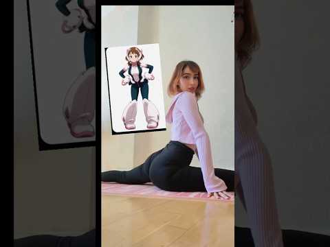 Recreando outfit anime + entrenamiento #tryonhaul l #outfit #anime #entrenamiento #workout