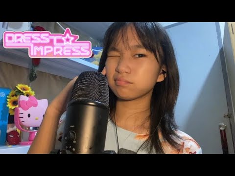 ASMR Playing Dress To Impress 👗✨