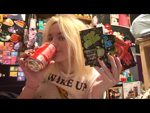 🌻💥 PopRocks and Coke!! Fizzy/crackly ASMR sounds