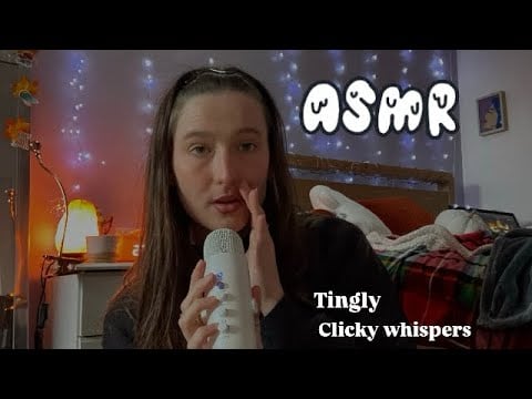 ASMR | Guess the song! ​(Clicky, Semi-inaudible super tingly whispers) ⁠ @Mummamicasmr inspired💗✨