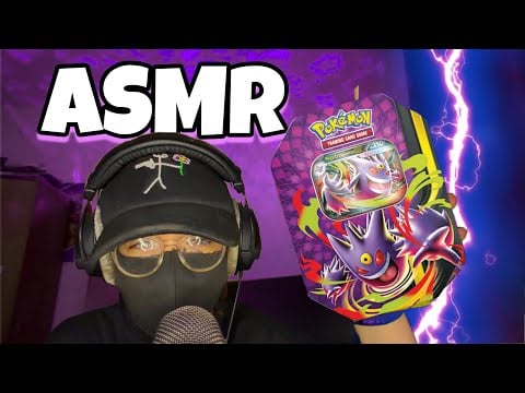 ASMR OUVERTURE POKEBOX ECTOPLASMA ! 😴 (booster POKEMON) 