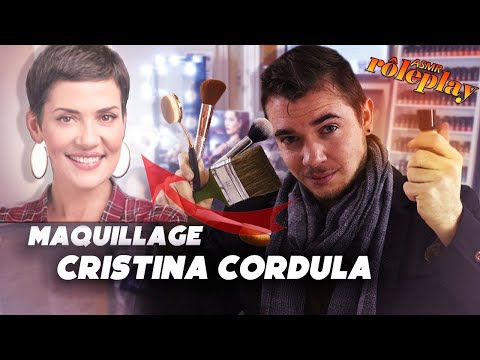 ASMR : je te maquille avec LA MARQUE DE CRISTINA CORDULA ! Rôle play 🥰🤩