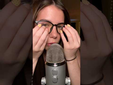 Glasses tapping ASMR #asmr #relax #tingles #sleep #triggersforsleep