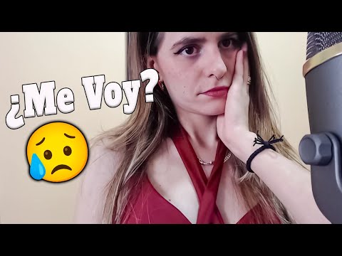 Qué me ha pasado? DEJO EL CANAL?! 😨 ASMR (explico TODO)