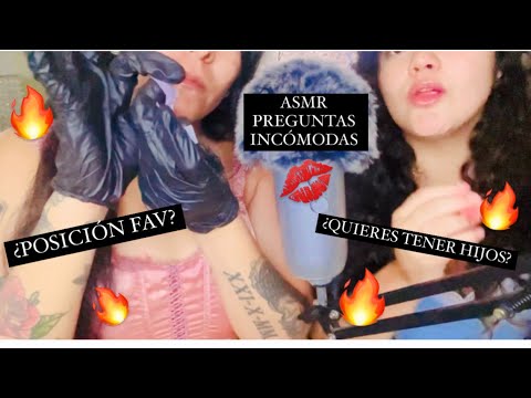 💦🤤ASMR | MI AMIGA ME ENTREVISTA CON PREGUNTAS INCOMODAS💦🤤