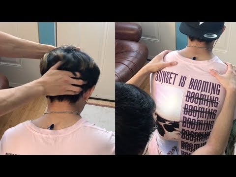 Most Amateur Back Massage and Head Scratch You'll Ever Watch | YamASMR