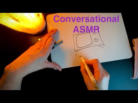 Things We Don’t Say Anymore ~ Ramble ASMR Soft Spoken, Drawing
