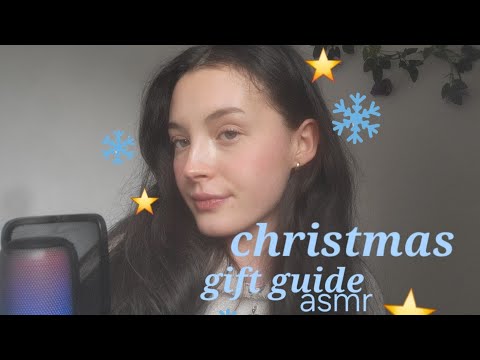 Christmas gift guide (asmr) 🎄