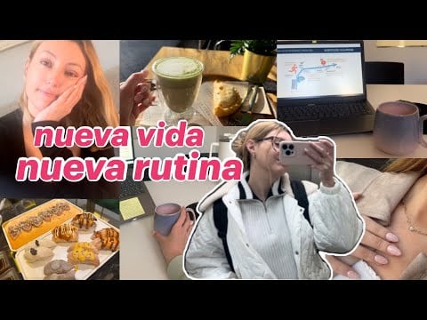 Una semana conmigo: nueva rutina, trabajo, organización, descanso 💪🏻