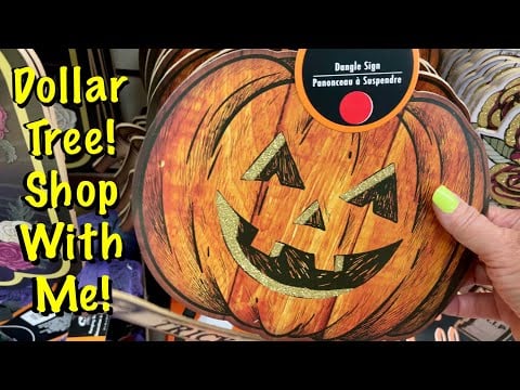 ASMR Dollar Tree Shop With Me~halloween! (Soft Spoken Version) Plastic crinkles! Public ASMR