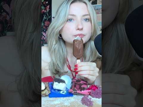 ASMR | eating ice cream bars | soft and crunchy eating sounds #asmr #sleep #mukbang #eatingsounds