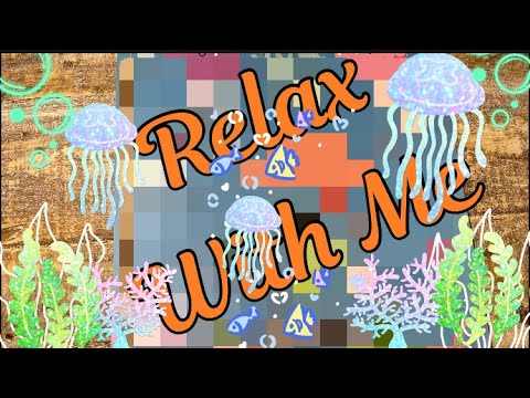 ASMR VISUAL & SOUND TRIGGERS: JELLYFISH 🪼 STICKER PUZZLE #657