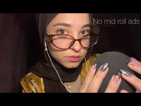 ASMR Fast and Aggressive Mic Triggers (no talking)| foam, bare, fluffy mic triggers(background asmr)