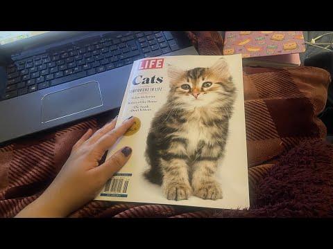 ASMR Magazine Page Turning No Talking