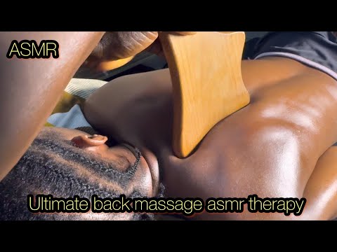 ASMR ! Ultimate and professional back massage for complete relaxation