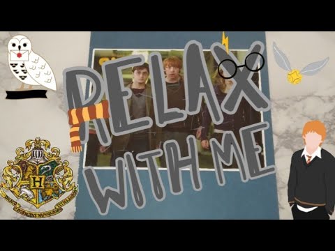 LO-FI ASMR VISUAL & READING PORTION TRIGGERS: ⚡HARRY POTTER⚡ "EMPOWERMENT" STICKER PUZZLE #234