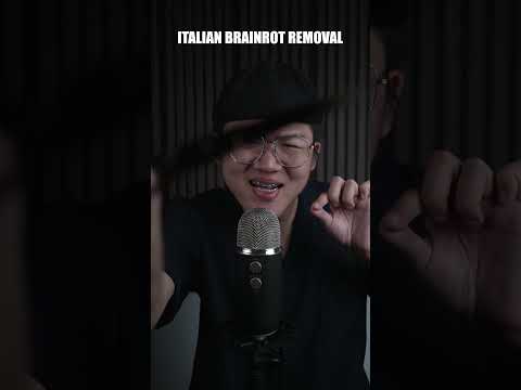 Removing Your ITALIAN BRAINROT... #asmr