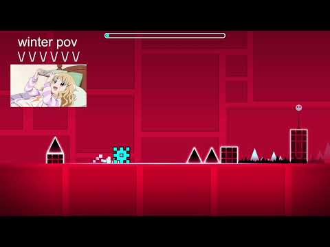 winter asmr on geometry dash