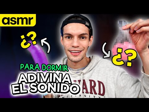 ASMR DORMIR RÁPIDO - asmr adivina el sonido - ASMR Español