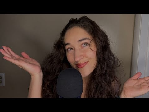 WHAT is she saying?? Unintelligible ASMR | Up Close | Clicky