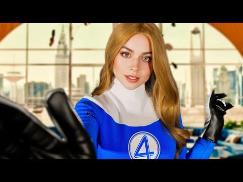 ASMR Invisible Woman Is Obsessed With You | Fantastic 4 Roleplay | Cranial Nerve Exam, Sensory Test