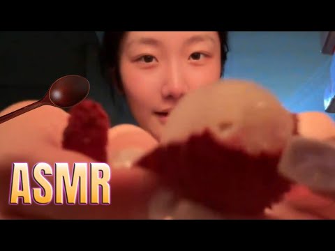 ”KC Sleeping Aid” Eating lychees✨Eating triggers to make you soo sleepy🌙💤