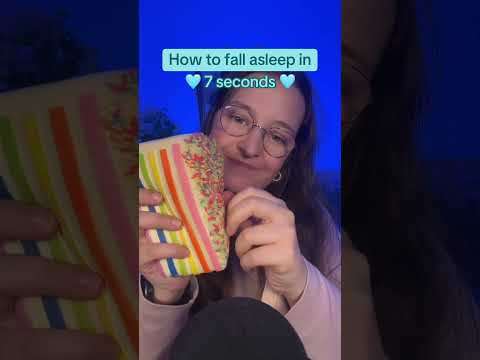 How to fall asleep in 7 seconds #asmr #asmrsounds #asmrrelax #asmrtingles #asmrsleep #relax