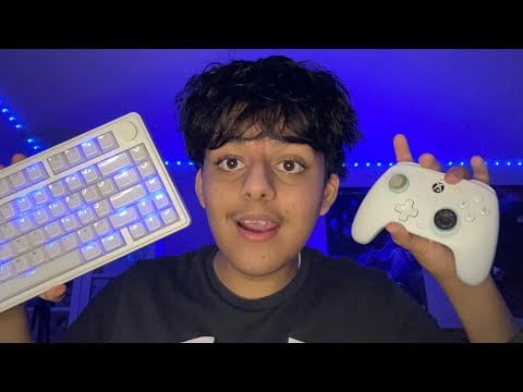 ASMR Controller and Keyboard Sounds 