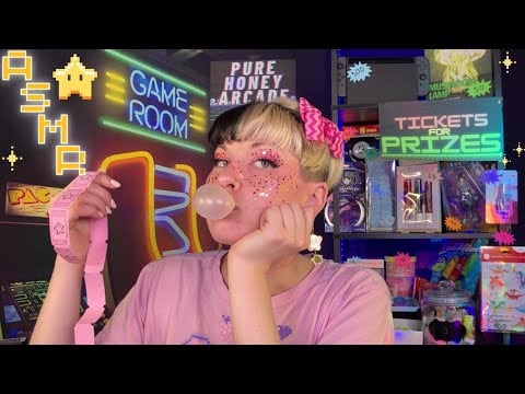 Over It ARCADE Attendant Exchanges YOUR Tickets 4 Prizes 🕹️ Soft Spoken ASMR for Sleep & Relaxation