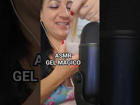 ASMR-SHORTS GEL MÁGICO #asmr #sonsdeboca #shorts_ #shortsvideo