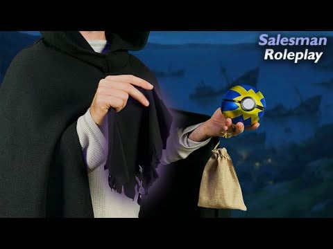 [ASMR] SHADY Pokémon Salesman RETURNS to Sell You Held Items🌙 | Roleplay