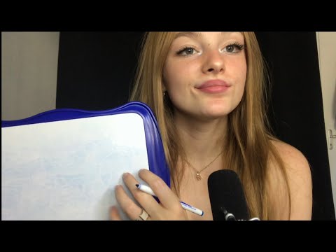 TEACHING YOU FRENCH🇫🇷 (ASMR)